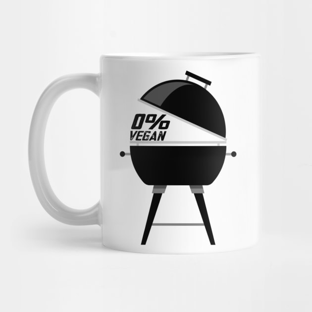 Zero Percent Vegan BBQ Dark by PNPTees